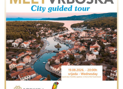 Free guided tour of Vrboska 